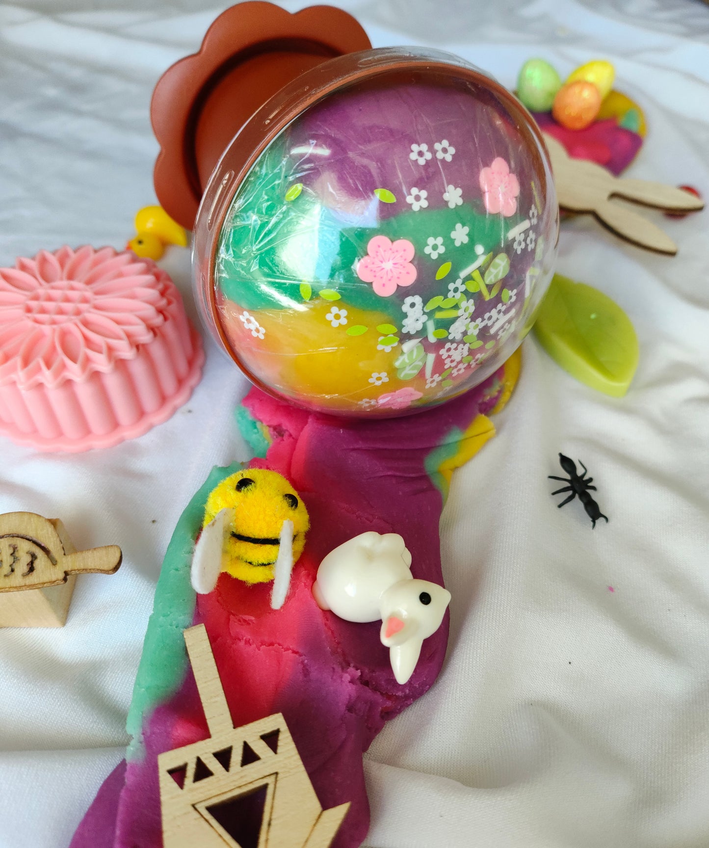 Mini Garden sensory playdough kit